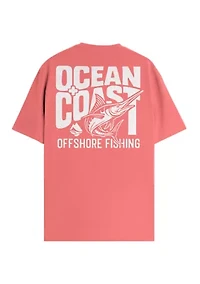 Men's Short Sleeve Offshore Fishing Graphic T-Shirt