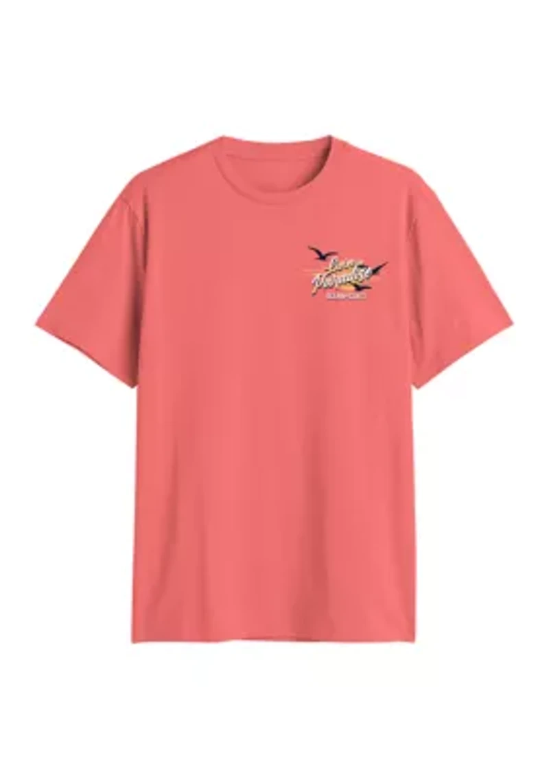 Men's Short Sleeve Livin Paradise Graphic Shirt