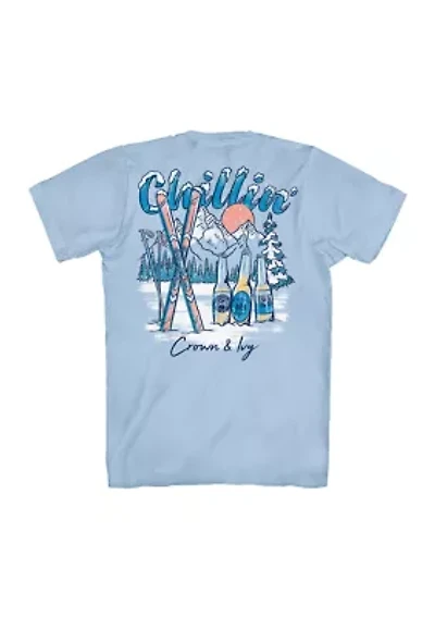 Short Sleeve Chillin' Graphic T-Shirt