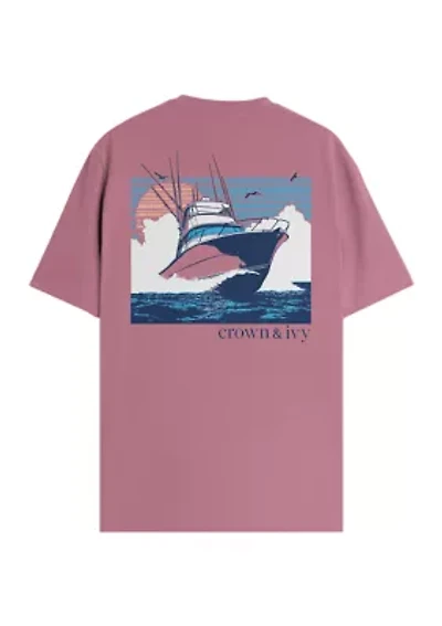 Ship Graphic T-Shirt