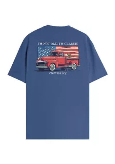 Classic Patriotic Graphic T-Shirt