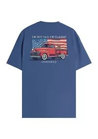 Classic Patriotic Graphic T-Shirt