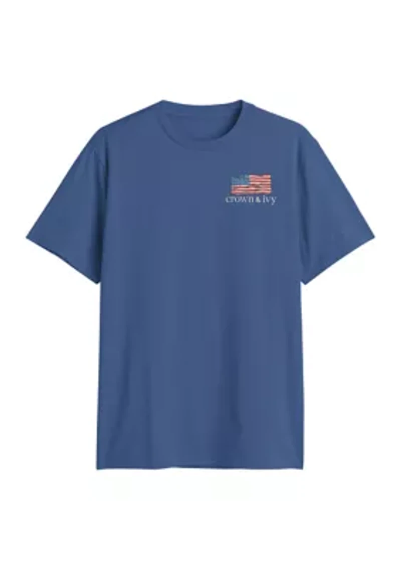 Classic Patriotic Graphic T-Shirt