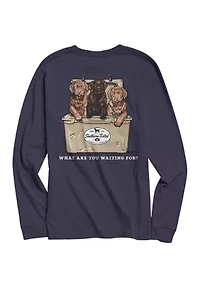 Three Dog Graphic T-Shirt