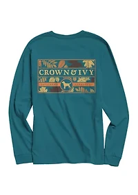 South Fall Color Long Sleeve Graphic T-Shirt