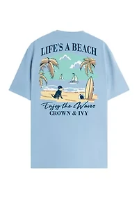 Enjoy The Waves Graphic T-Shirt