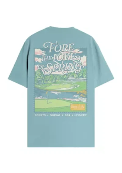Men's 'Fore Love of Spring' Graphic T-Shirt