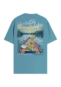 Men's Life Better at Lake Graphic T-Shirt