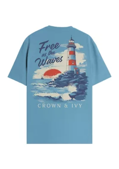Men's Americana- Called to the Coast Graphic Shirt