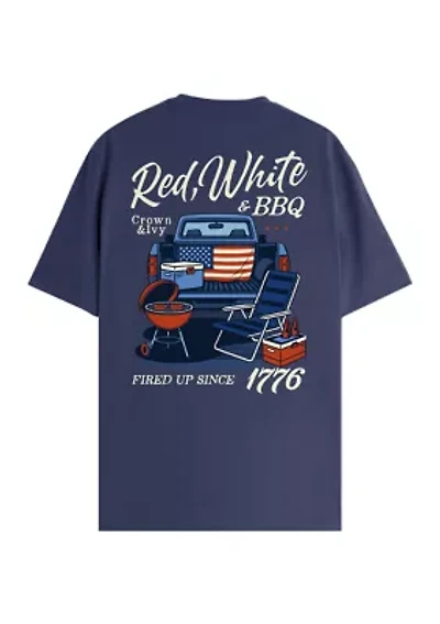 Men's Americana BBQ Graphic Shirt