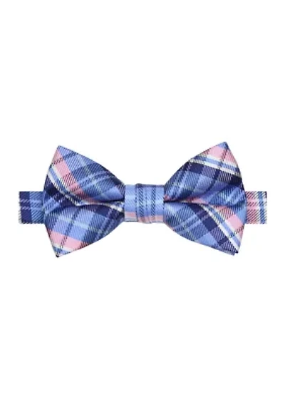 Printed Plaid Bowtie