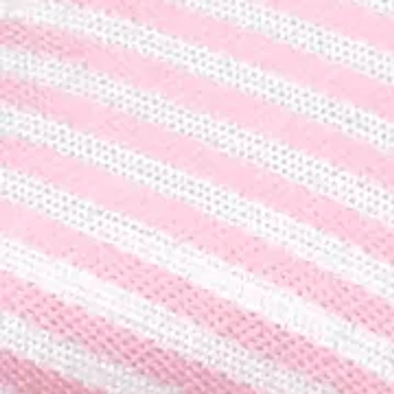 Seersucker Striped Bow Tie