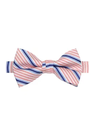 Seersucker Multi-Stripe Bow Tie
