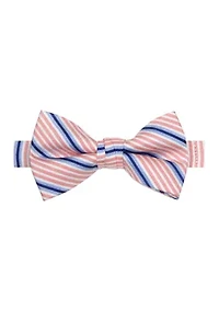 Seersucker Multi-Stripe Bow Tie