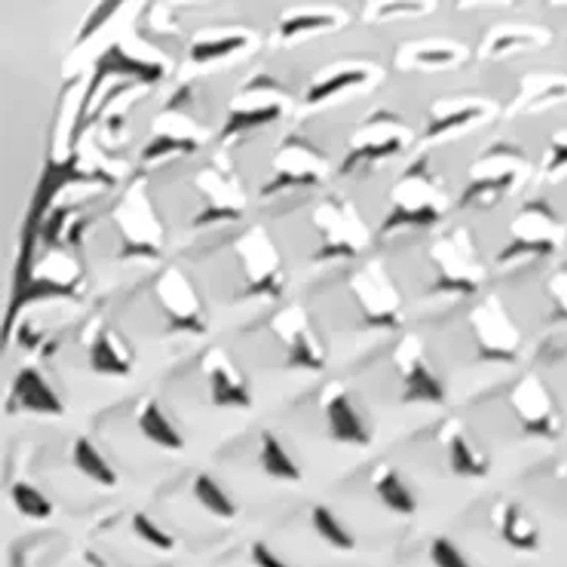 Silver Tone Cylindrical Mesh Cuff Links