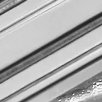 Silver Tone Edge Tie Bar