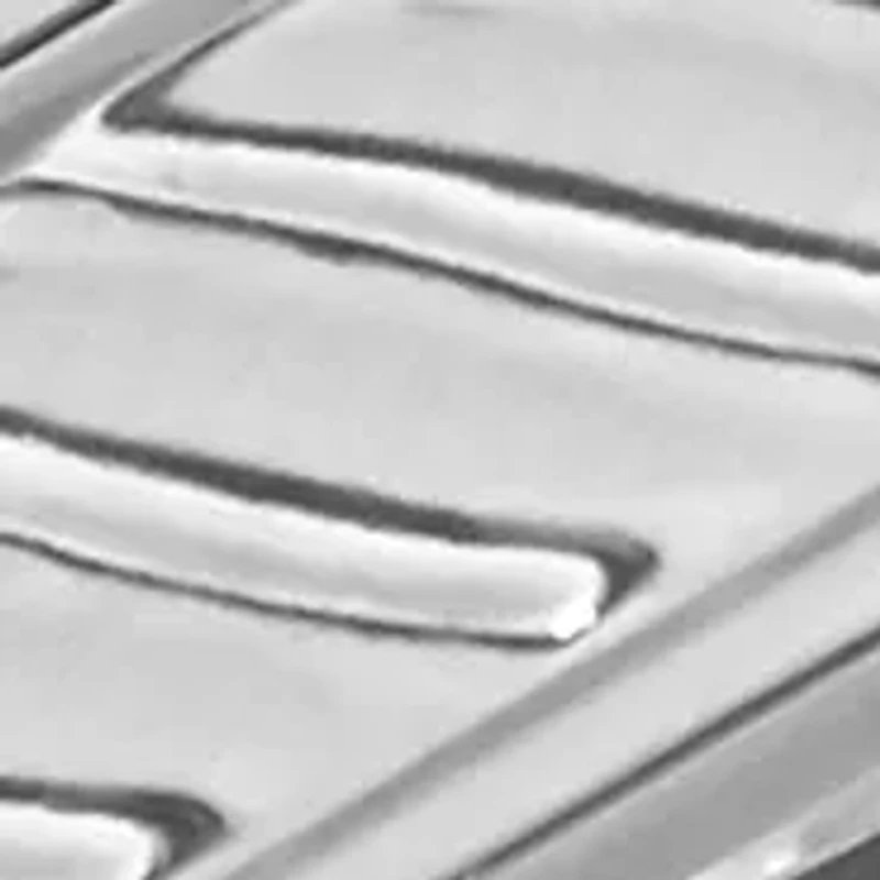 Silver Tone Braided Tie Bar