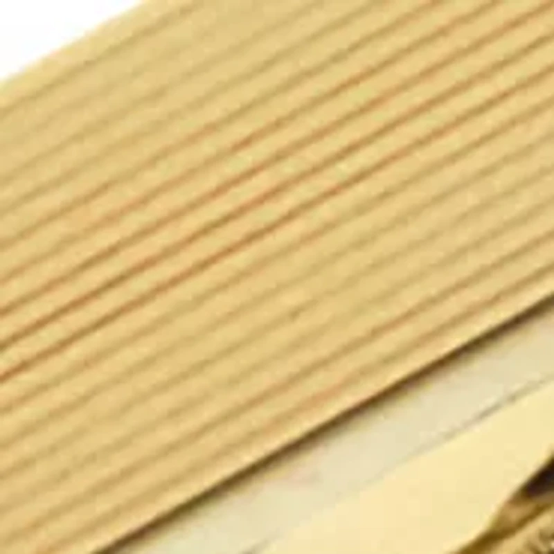 Gold Tone Stripe Tie Bar