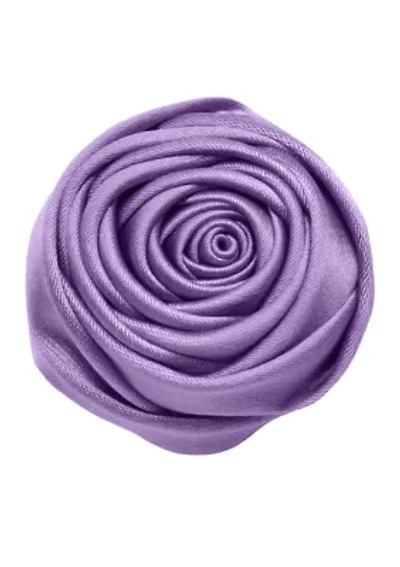 Satin Rose Lapel Pin