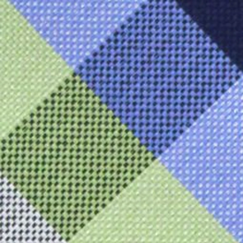 Small Check Plaid Tie