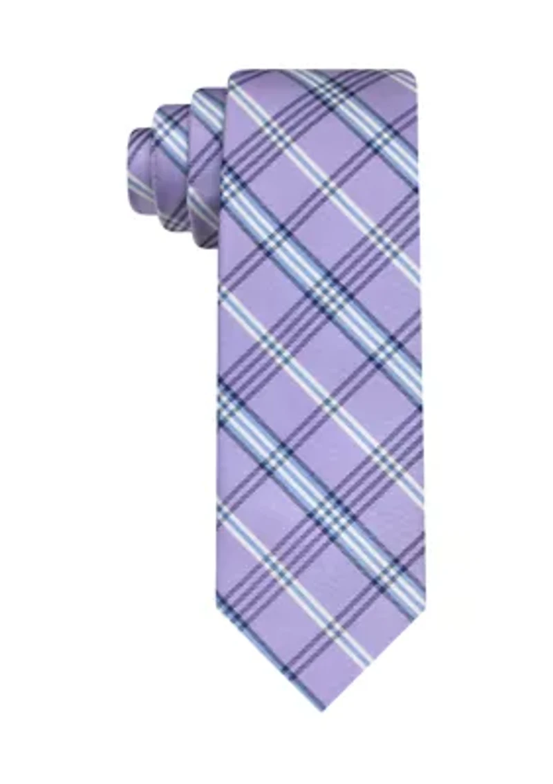 Spring Plaid Tie