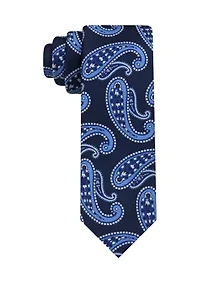 Spaced Paisley Tie