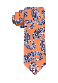Spaced Paisley Tie