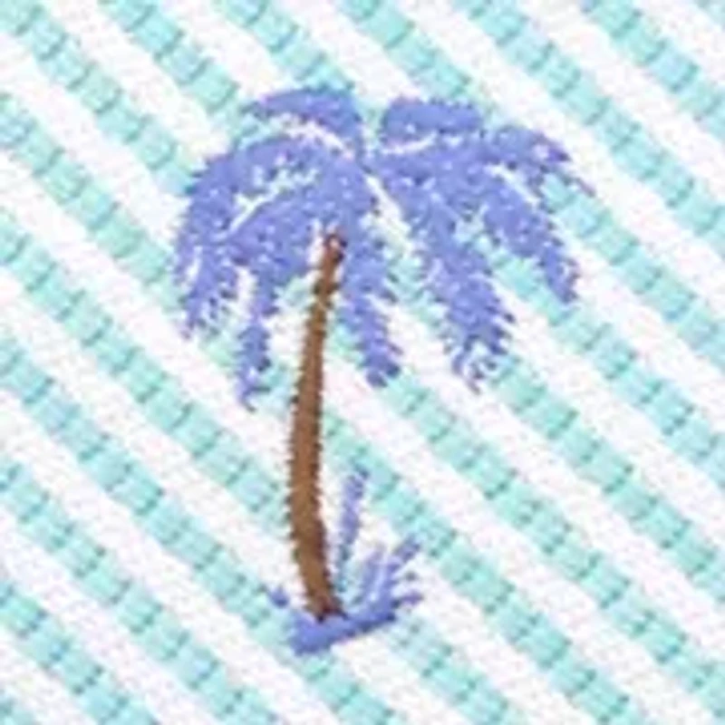Striped Palmetto Tree Tie