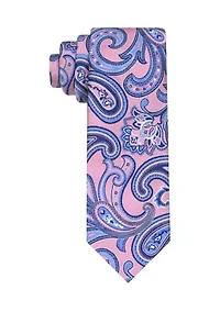 Ribbed Paisley Tie