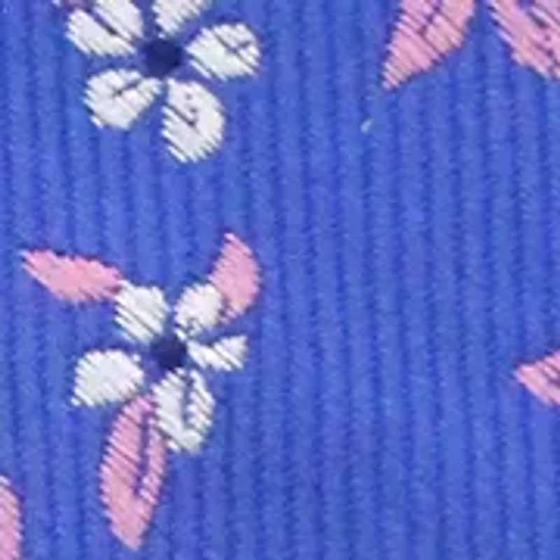 Small Floral Print Tie