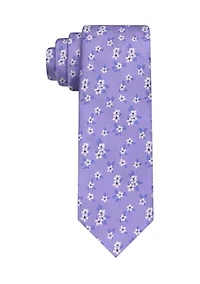 Small Floral Print Tie
