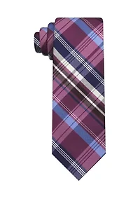 Big & Tall Plaid Tie