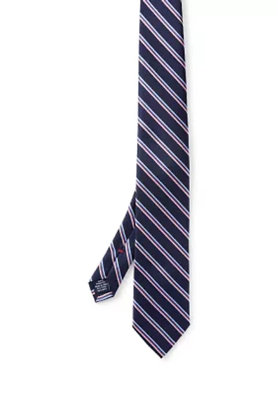 Big & Tall Simple Striped Tie