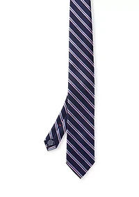 Big & Tall Simple Striped Tie