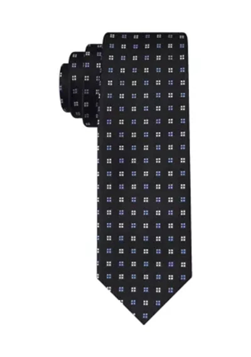 Alternating Four Square Neat Tie