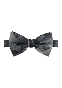 Shaded Optical Geo Print Bowtie