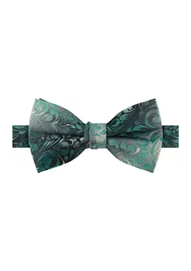 Shaded Floral Bowtie