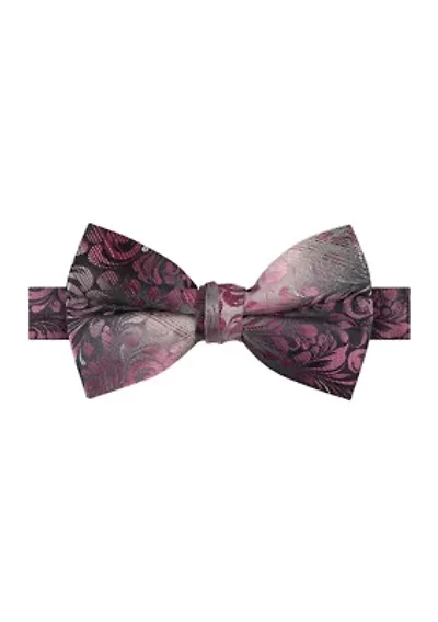 Shaded Floral Bowtie