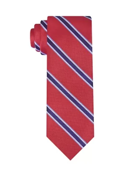 Textured Bar Stripe Tie