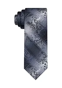 Large Shaded Paisley Tie