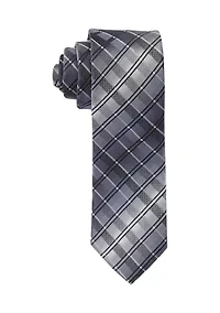 Men's Shaded Stripe Grid Tie