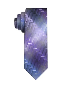 Rectangle Shaded Geometric Tie