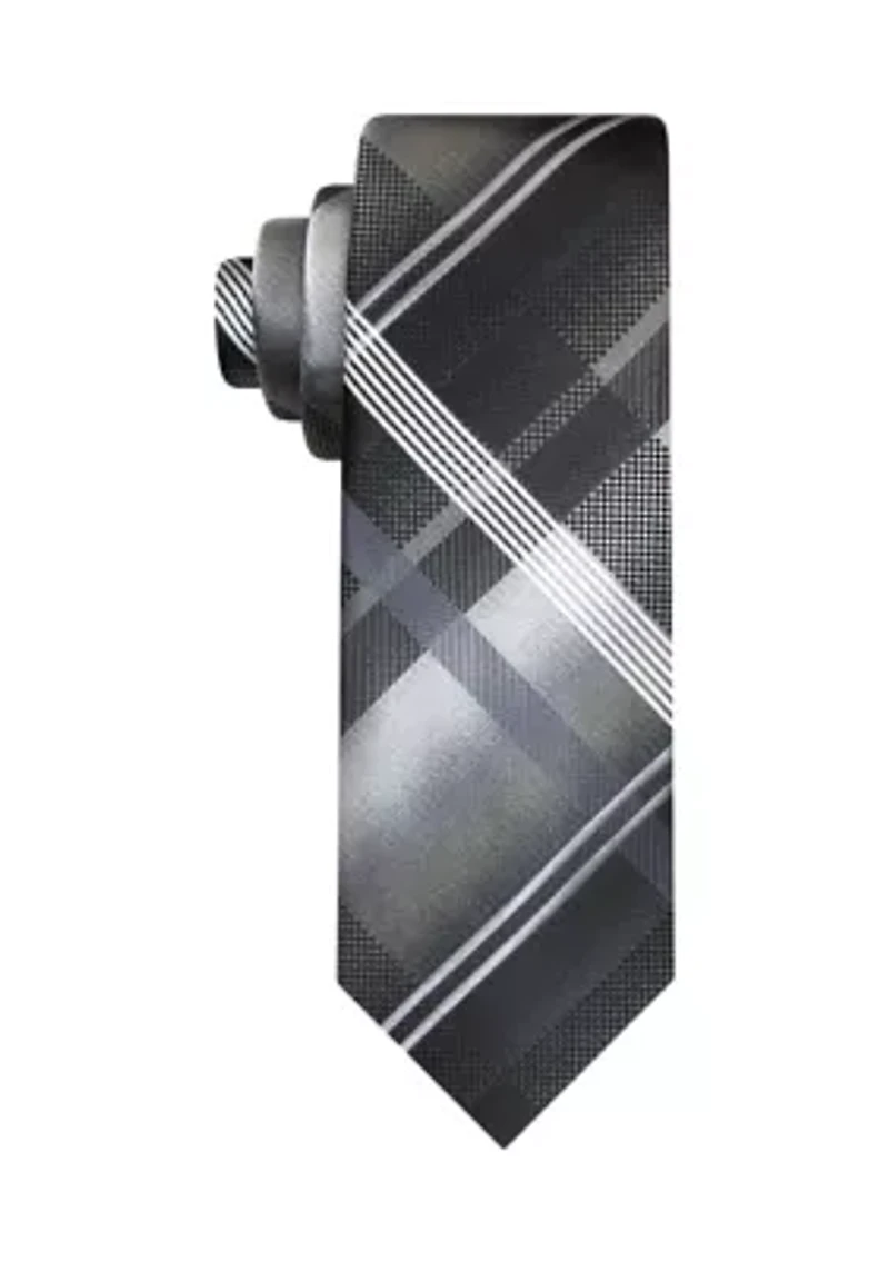 Shaded Textured Grid Tie