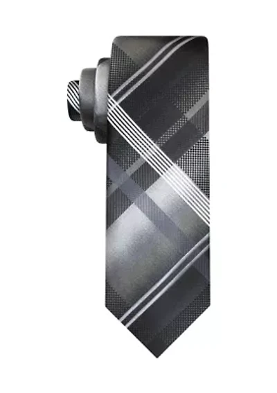 Shaded Textured Grid Tie