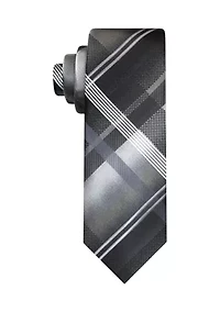 Shaded Textured Grid Tie