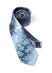 Big & Tall Shaded Floral Tie