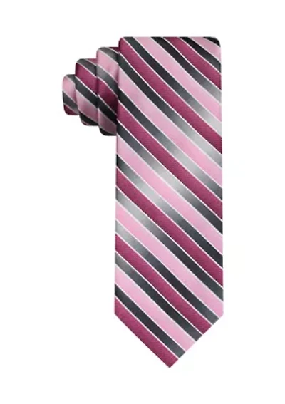Simple Shaded Stripe Necktie