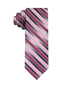 Simple Shaded Stripe Necktie