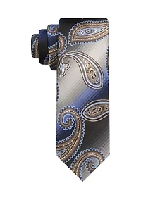 Grid Paisley Tie