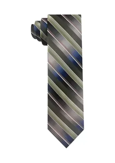 Shaded Satin Stripe Tie